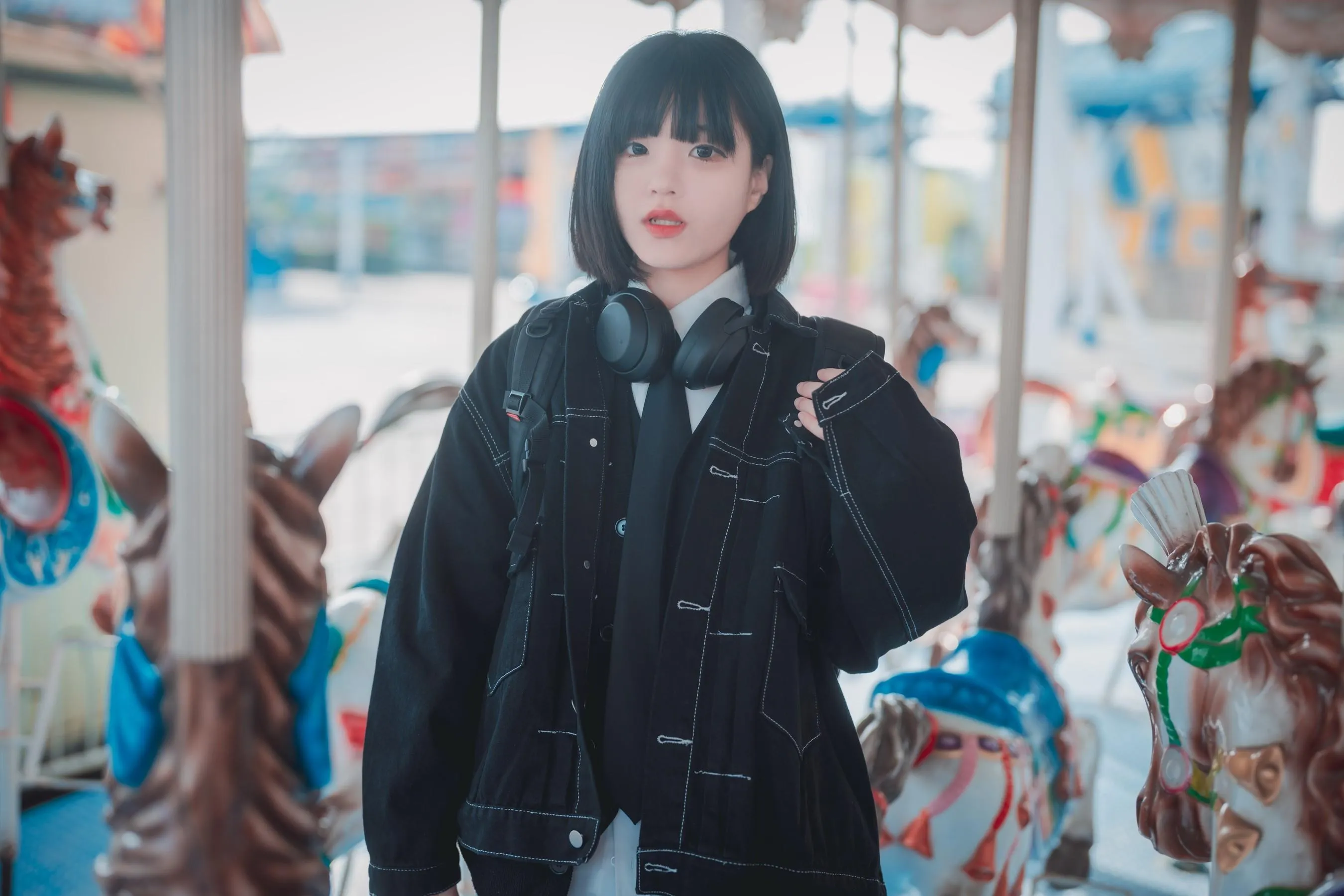 Jenny 정제니 – NO.57 [DJAWA] Theme Park Girl [162P]插图8
